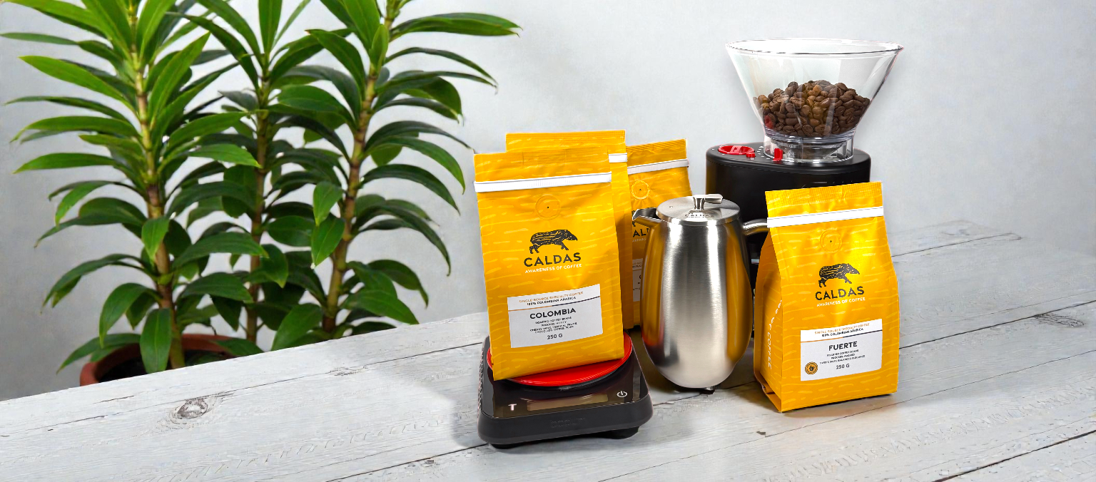 CALDAS Coffee Spezialitätenkaffee French Press Bodum