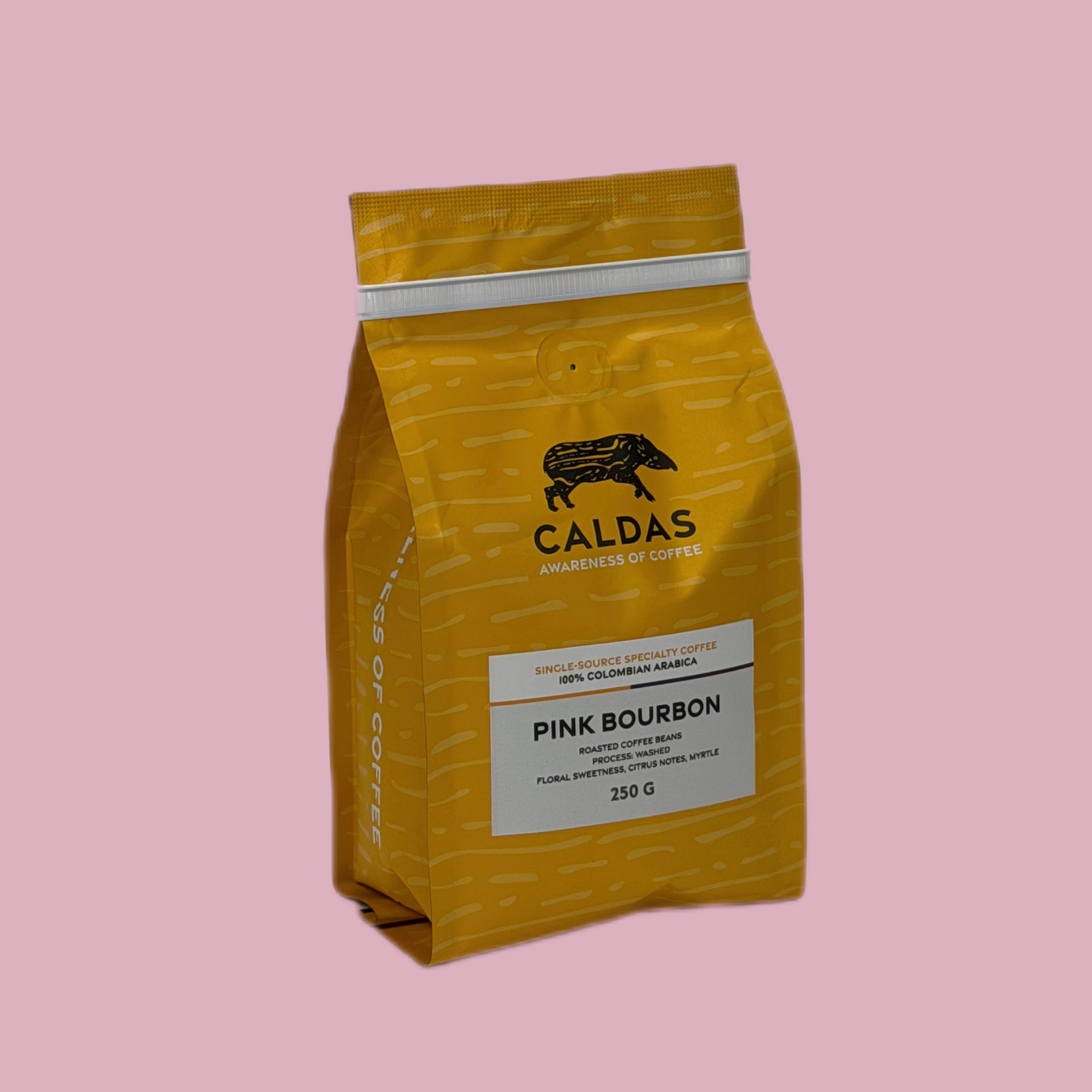 Pink Bourbon Kolumbianischer Spezialitätenkaffee Caldas Coffee